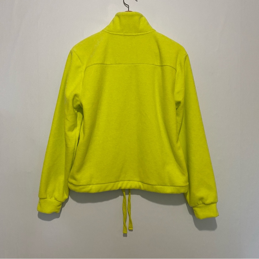 Beyond Yoga New Terrain Pullover in True Chartreuse Color Sweatshirt XS‎ Cozy - Picture 7 of 12
